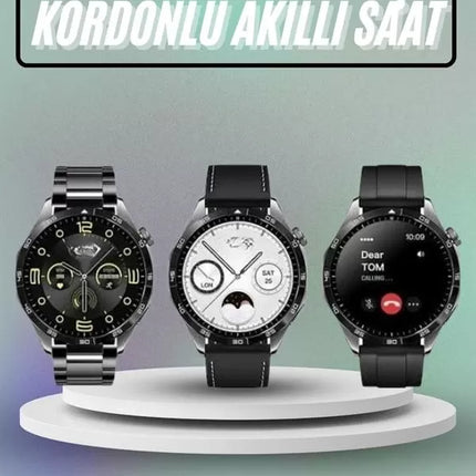 Akıllı Saat Ios Ve Android Tüm Telefonlara Uyumlu Çok Fonksiyonlu Amoled Ekran