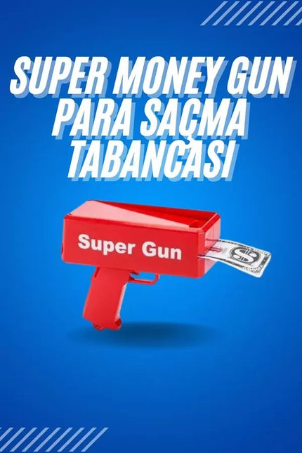 Kırmızı Çocuklara Özel Para Fırlatma Makinesi Para Saçma Tabancası