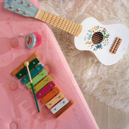 Dünya Hayvanları Temalı Ahşap Müzik Seti