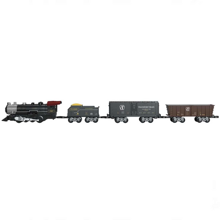 Classic Steam Battery Operated Train Set 29 Pieces 1613C