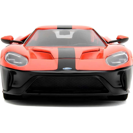 1:24 Jada Pink Slips 2017 Ford GT Metallic Orange Model Car