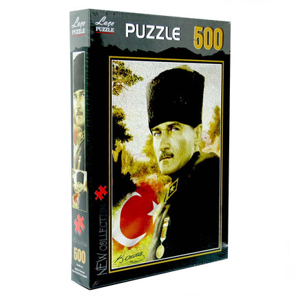Ataturk Portrait 500 Piece Puzzle