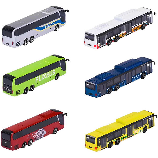 Majorette MAN City Bus Metal Model 212053159