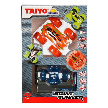 Illuminated Stunt Runner USB Rechargeable Remote Control Acrobatic Car