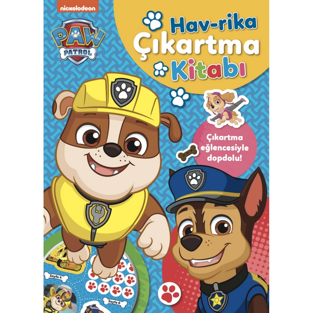 Paw Patrol Hav-rika Sticker Book 38109BT