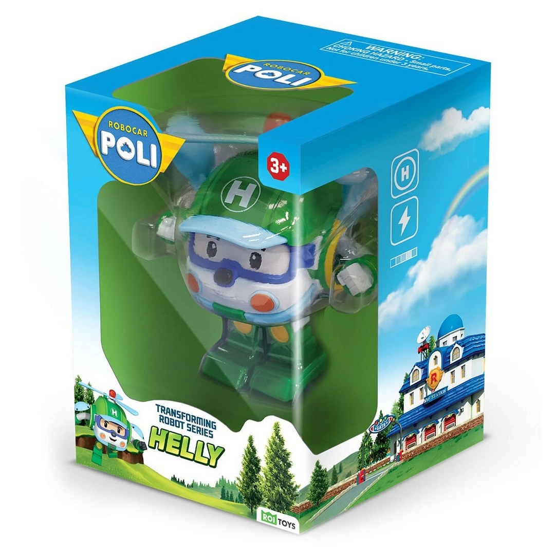 Robocar Poli Transforming Robot Figure Helly