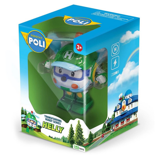 Robocar Poli Transforming Robot Figure Helly