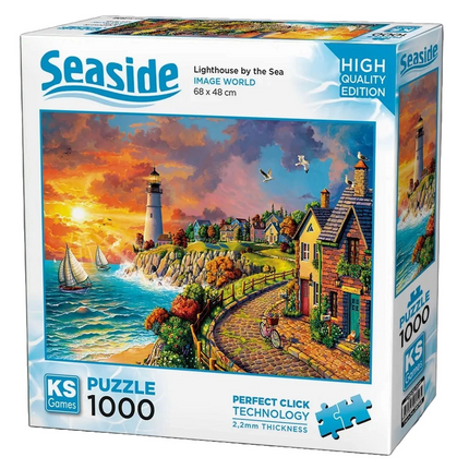 KS Games Lighthouse by the Sea Puzzle 1000 Pieces 20758