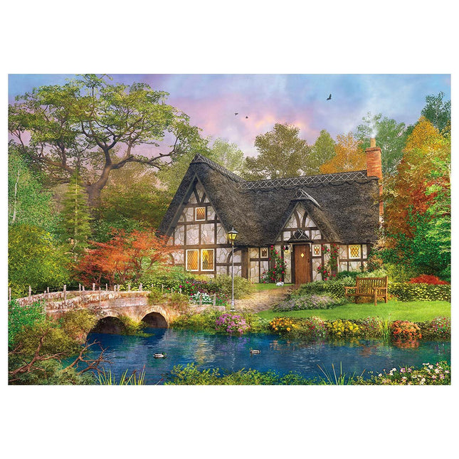 KS The Stoney Bridge Cottage 2000 Piece Puzzle