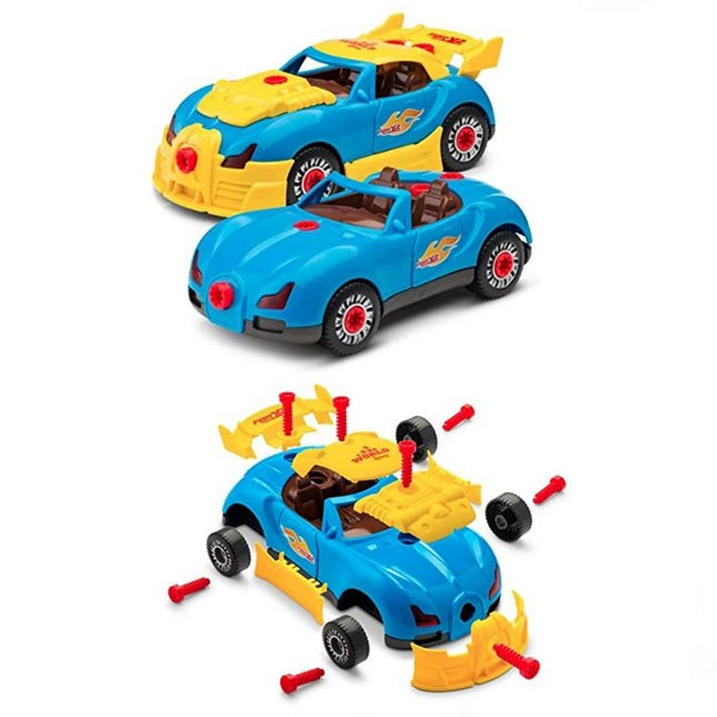 Disassemble Sports Car 30 Pieces