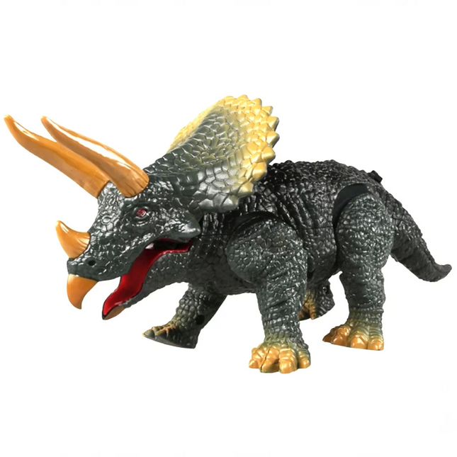 Remote Control Battery Powered Triceratops Dinosaur