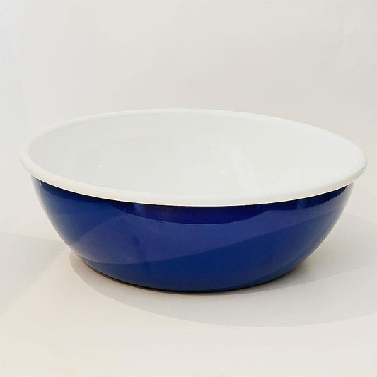 Enamel 32 cm Bowl Navy Blue
