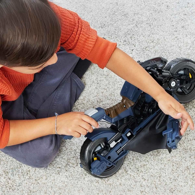 DC Comics Batman Adventures Transforming Batcycle