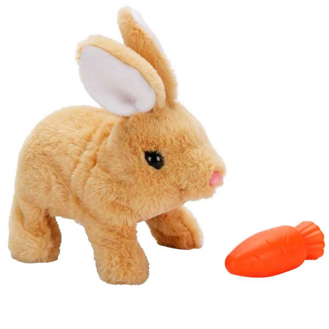 Plush Rabbit with Sound and Motion