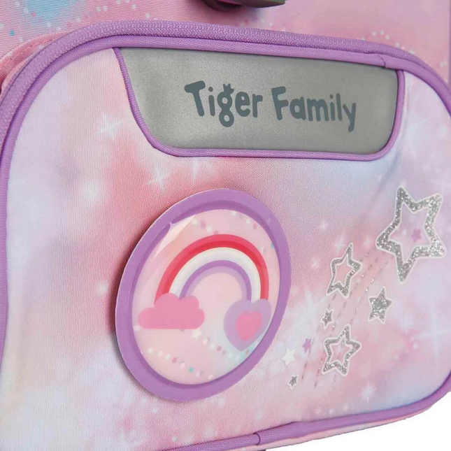 Unicorn Patterned Pink Purple School Bag