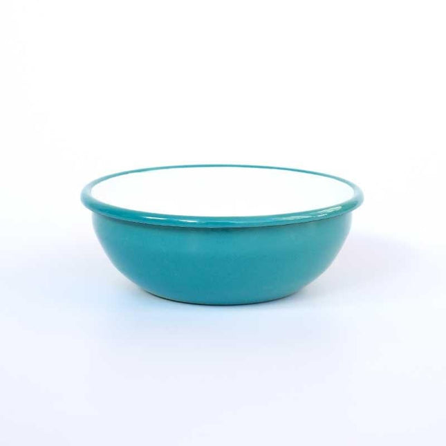 Enamel 16 cm Bowl Turquoise
