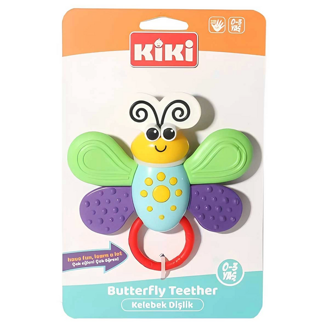 Kiki Butterfly Teether Rattle 2201