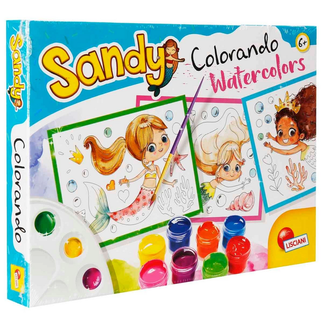 Mermaid Pattern Watercolor Set