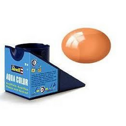 Aqua Color Orange - Clear Paint - 18 ml
