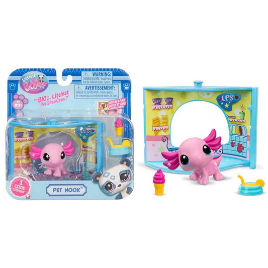 Littlest Pet Shop Pets and Themed Play Corner