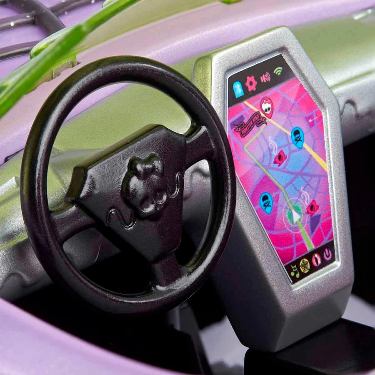 Monster High Ghoul Mobile Flashy Car HHK63