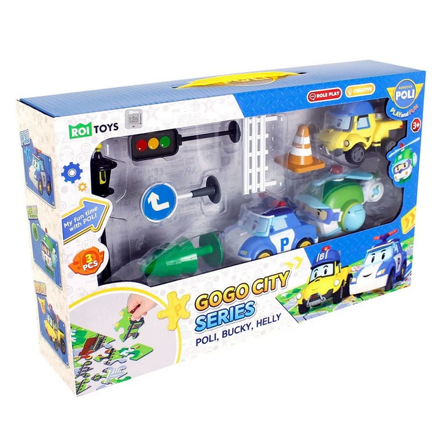 Robocar Poli Gogo City Series Game Set