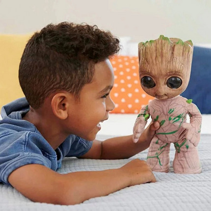 Marvel I Am Groot Groovin Groot Plush with Sound and Motion