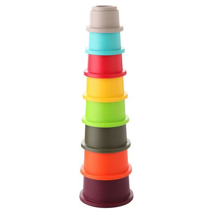 LC Educational Round Colored Containers