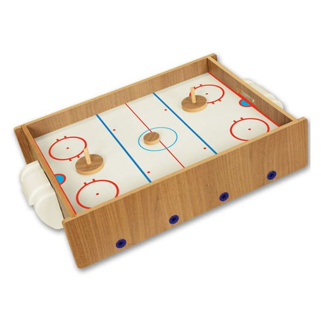 Wooden Hockey and Foosball Game