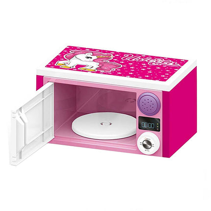 Pink Microwave Oven with Full Unicorn Sound