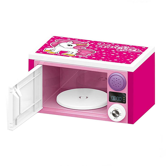 Pink Microwave Oven with Full Unicorn Sound
