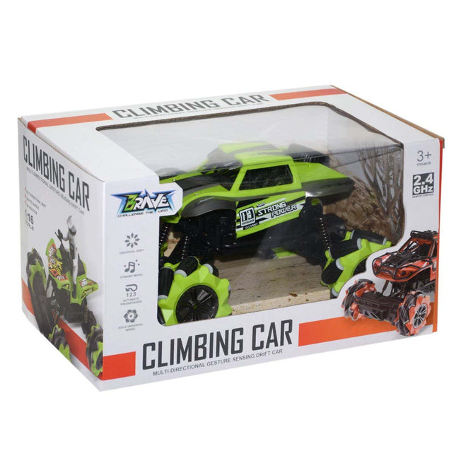 Remote Controlled Rechargeable Climbing Vehicle