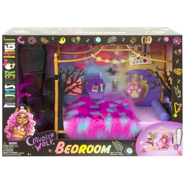 Monster High Clawdeen Wolf Bedroom HHK64