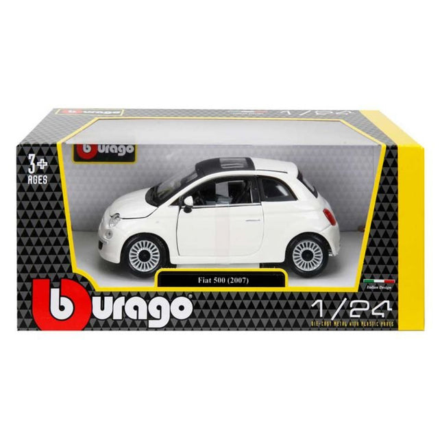 Bburago 1:24 Fiat 500 2007 Model Car