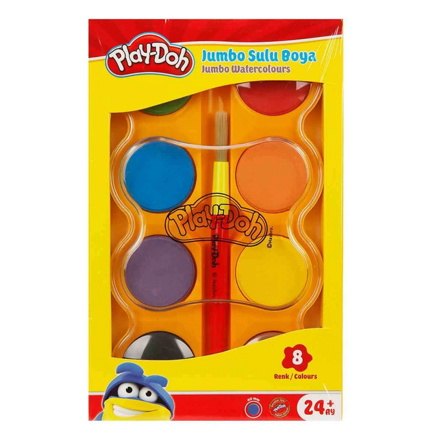 Play-Doh Jumbo Watercolor 8 Colors
