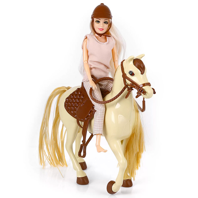Jasmine Horse Baby Beige-Brown