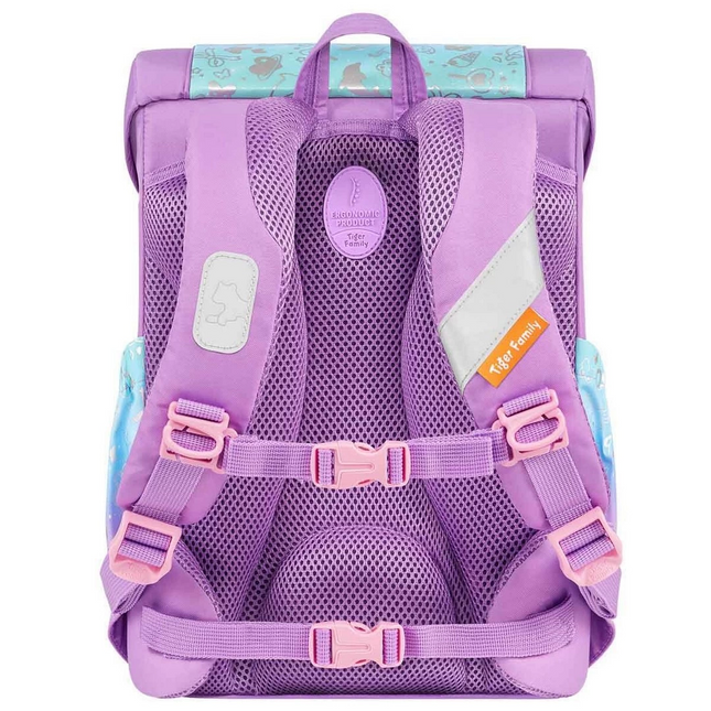 Light Purple Color Transitional School Bag