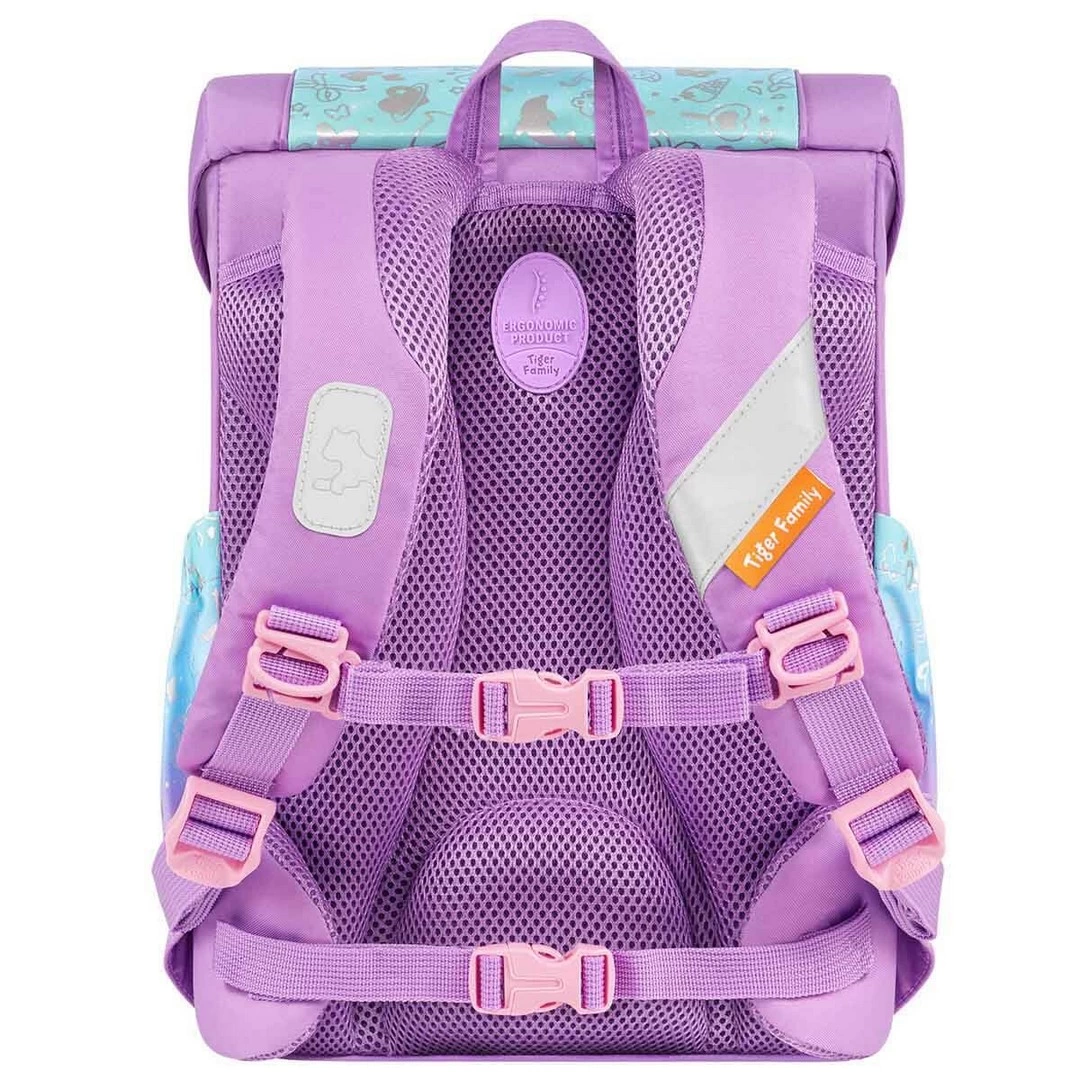 Light Purple Color Transitional School Bag