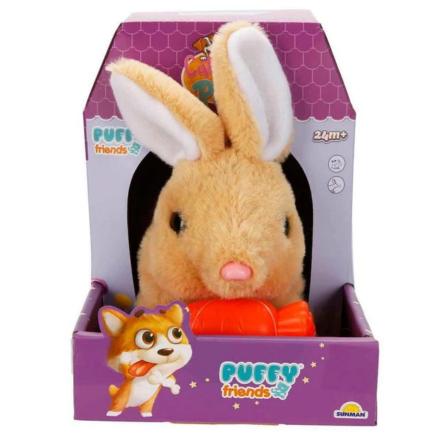 Plush Rabbit with Sound and Motion
