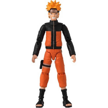Bandai Naruto Anime Heroes Naruto Uzumaki Figure and Accessory Set 16 cm
