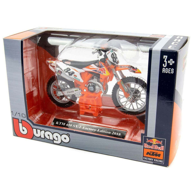 Bburago 1:18 KTM 450 Model Engine