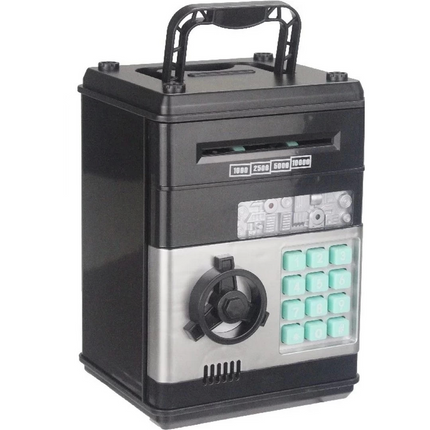 Password-enabled ATM Safe Money Box