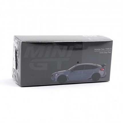 Mini GT 1:64 Honda Civic Type R Sonic Gray Pearl