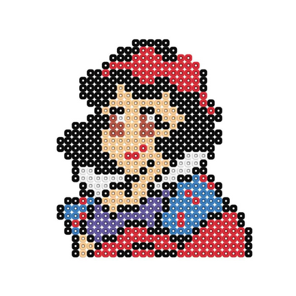 3in1 Disney Princess Pixel Pixel Bead Activity and Toy Set S00005169