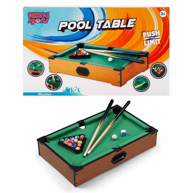 Rising Sports Wooden Tabletop Billiards