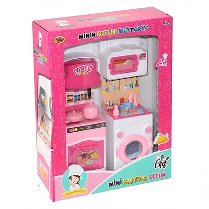 Oydaş Little Chefs Kitchen Oven and Washing Machine 2-Piece Set 02358
