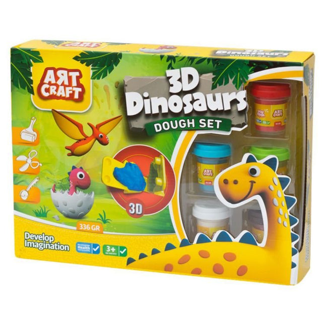 Dede 3D Dinosaur Play Dough Set