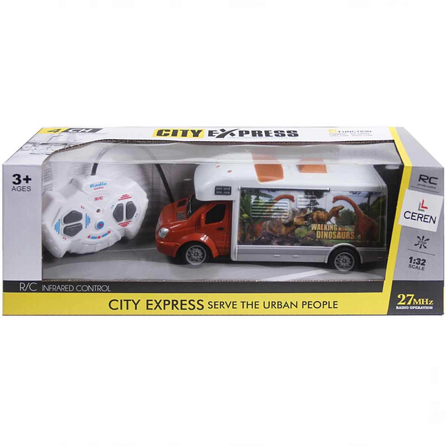 1:32 City Express Remote Control 27 Mhz Battery Caravan
