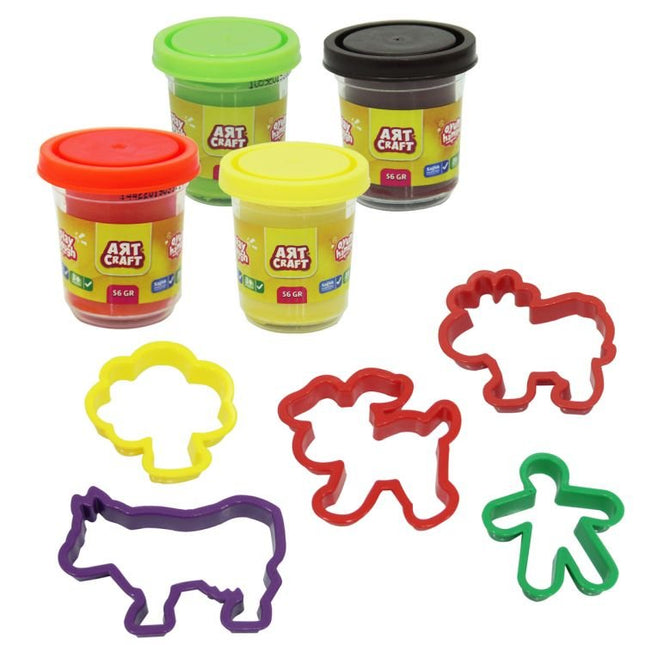 Dede Play Dough Set Animals