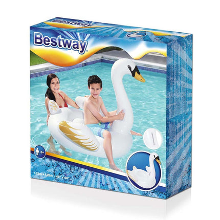 Bestway Swan Rider with Handle 122 x 122 cm